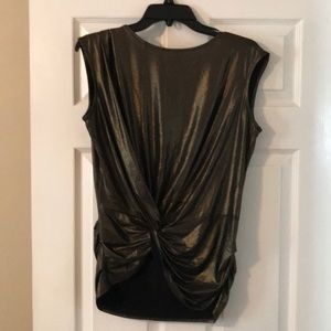 Gold Flashy Top